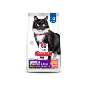 Hill's Science Diet Dry Cat Food for Sensitive Stomach & Skin