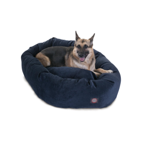 Majestic Pet Velvet Calming Dog Bed