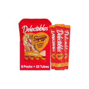 Hartz Delectables Squeeze Up Interactive Lickable Wet Cat Treats