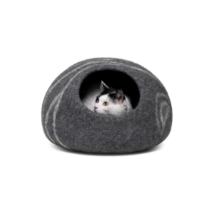 Meowfia Premium Felt Cat Cave Bed